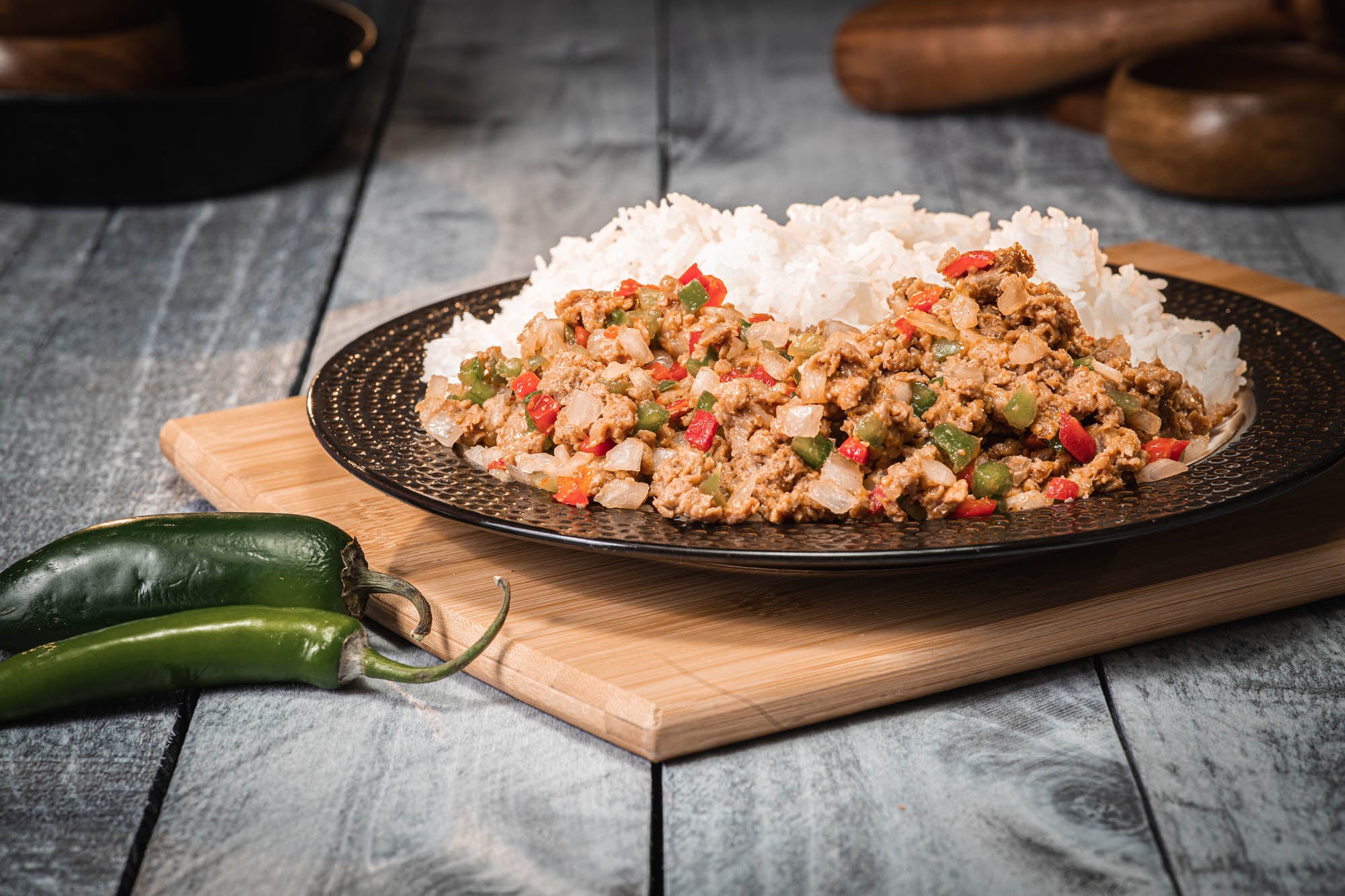 Ground Beef Chili w/ Rice – Platinum Prep Meals